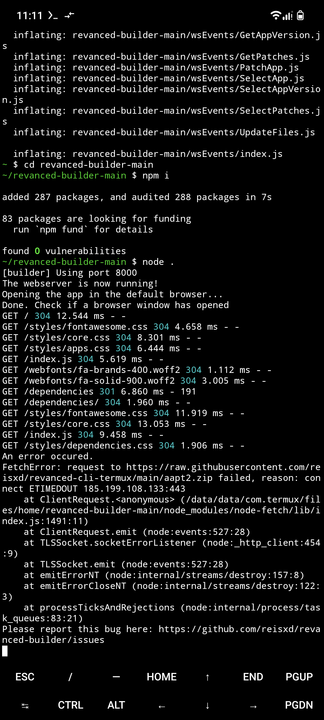 issues · Issue #227 · reisxd/revanced-builder · GitHub