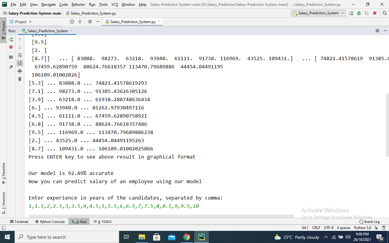 GitHub - kaivalyadurafe99/Salary-Prediction-System: This is salary ...