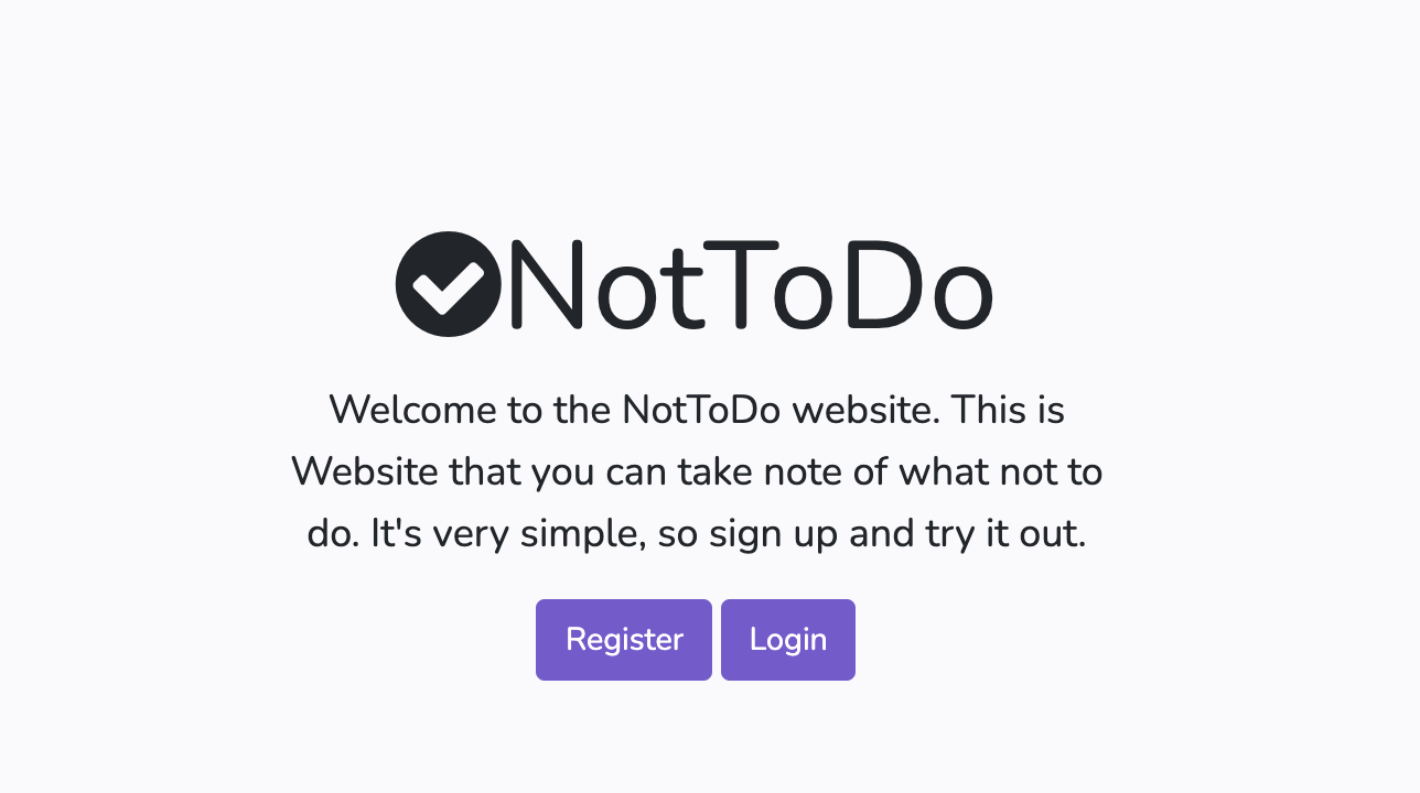 GitHub - Na0Se/git_notodo_app: やらないことリストを作成できるシンプルなアプリです。テスト用アカウントは ...