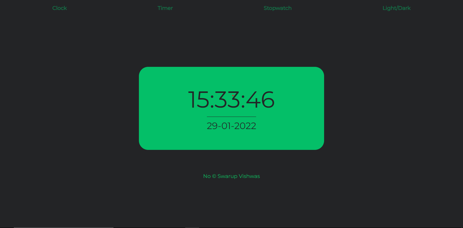 GitHub - SwarupVishwas18/full-functional-clock: It is minimal, multi ...