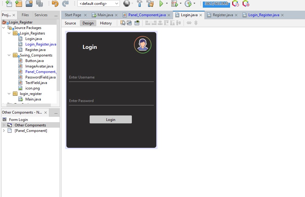 GitHub - Callmesammy/Customize_Login_Register: Java