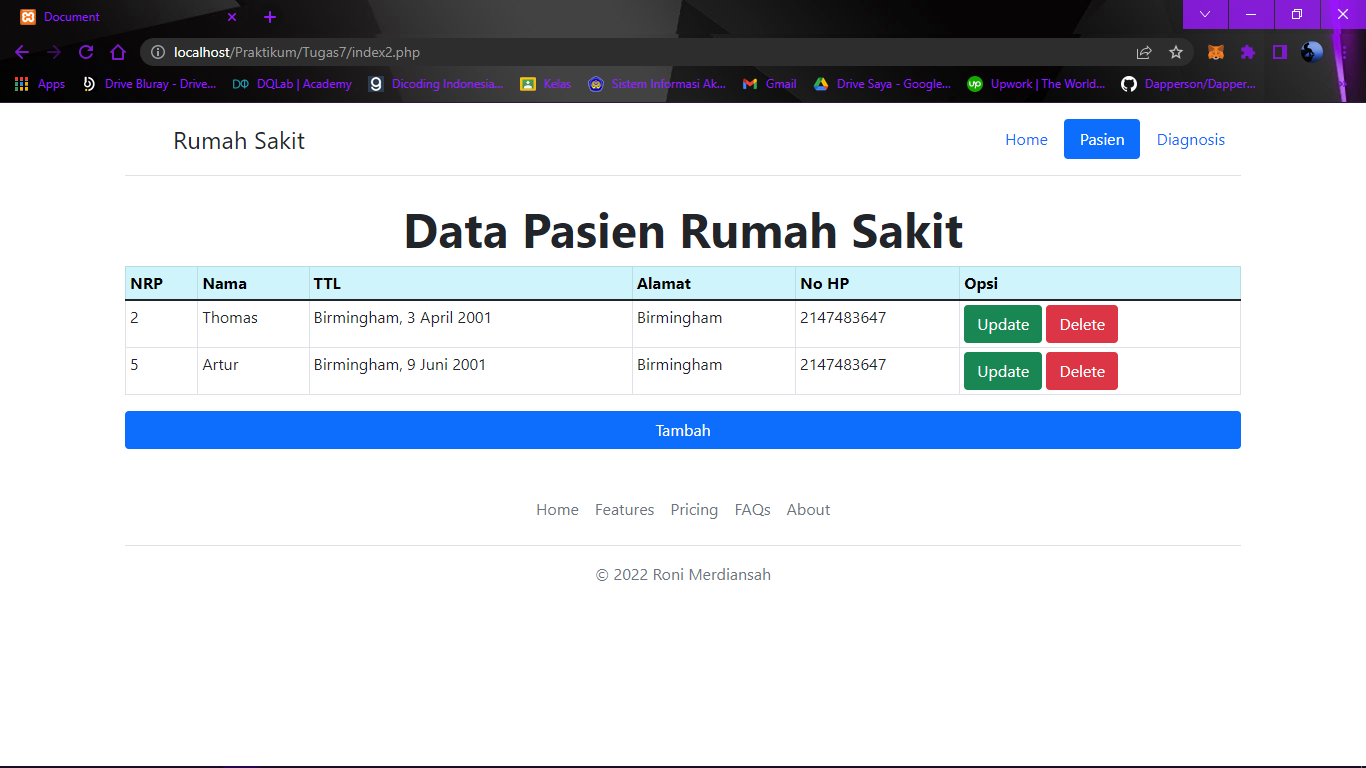 GitHub - Dapperson/Website_RumahSakit-CRUD-PHP: Membuat website rumah ...