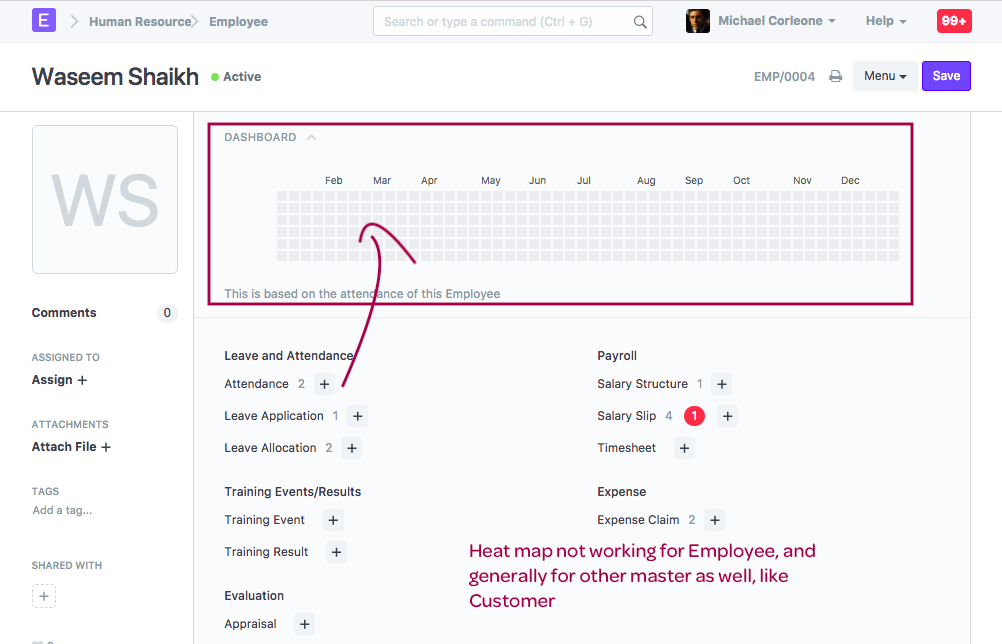 Heat Map not working · Issue 12387 · frappe/erpnext · GitHub