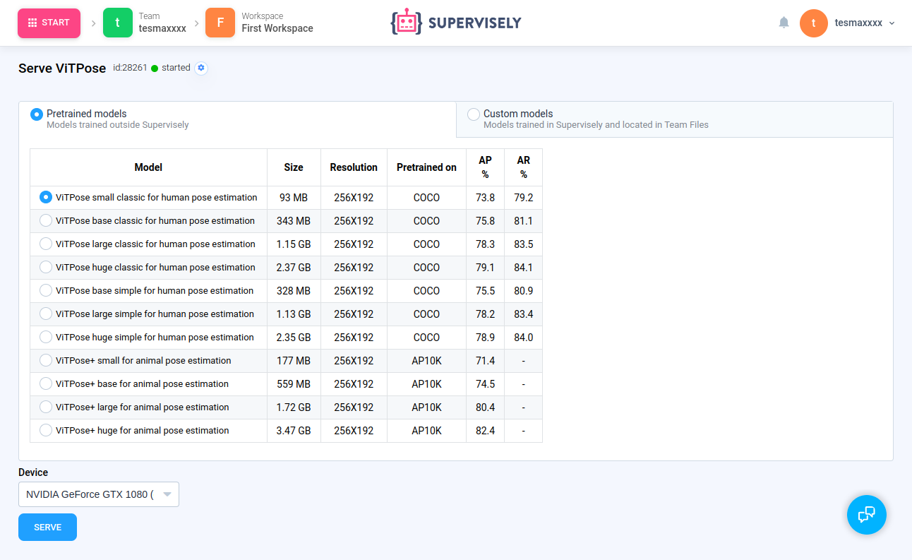 GitHub - supervisely-ecosystem/vitpose · GitHub