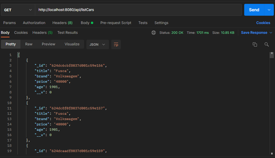 GitHub - RodriguesOscar/Java---API: Java API to manage a cars list.