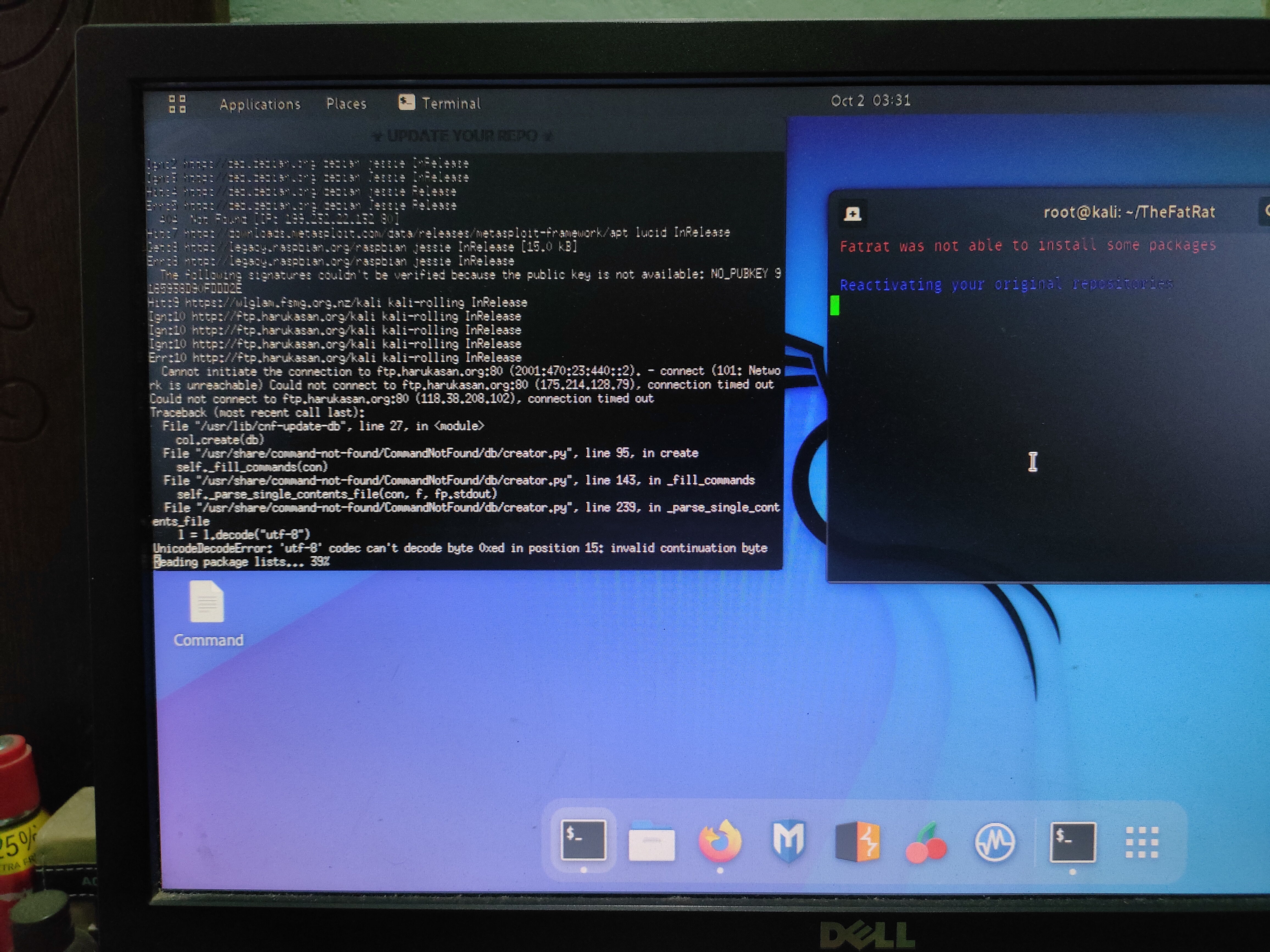 New issues · Issue #746 · screetsec/TheFatRat · GitHub