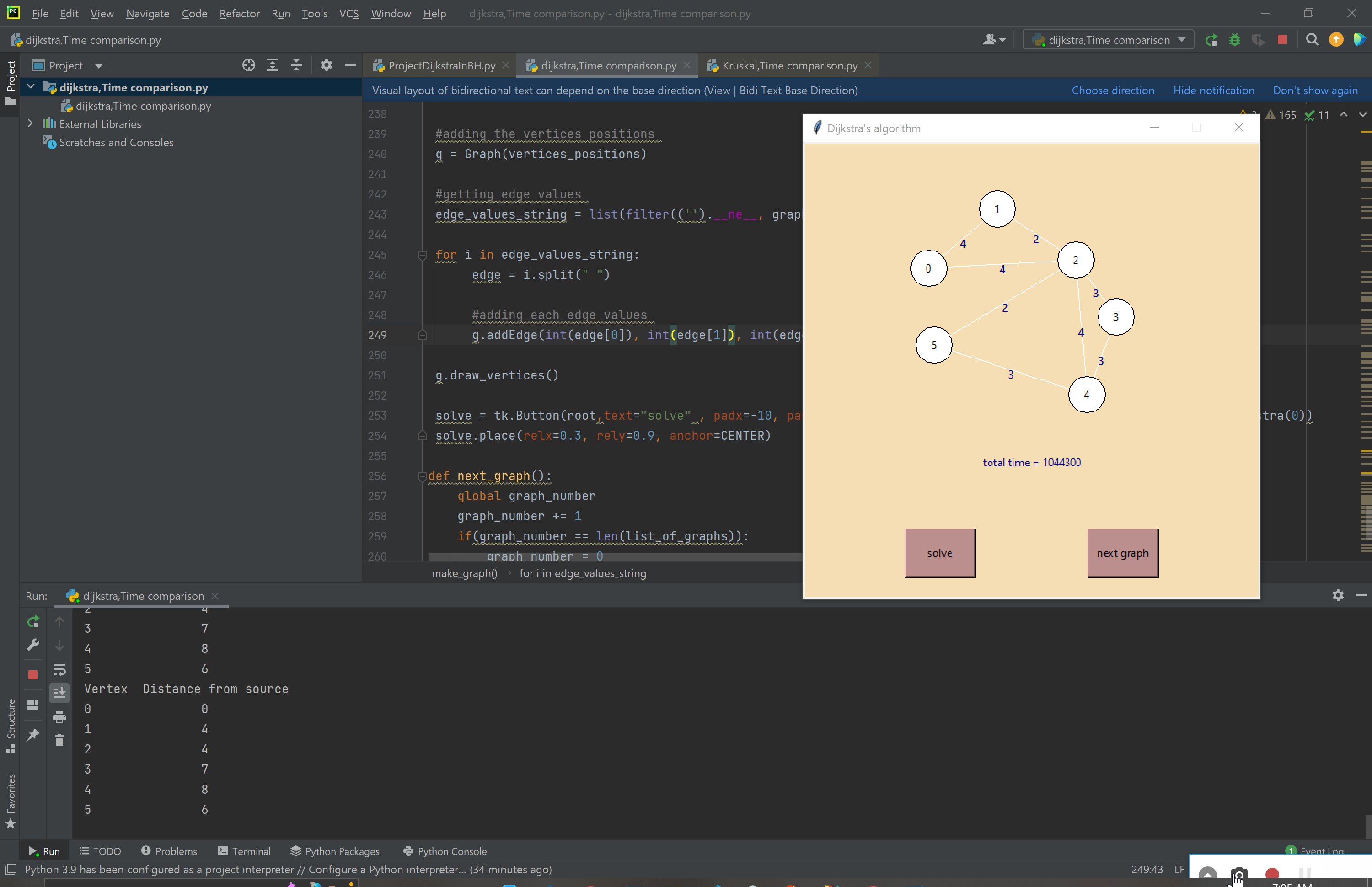 GitHub - alaa1733/AlgorithmProject: Algorithm Project in python ,using ...
