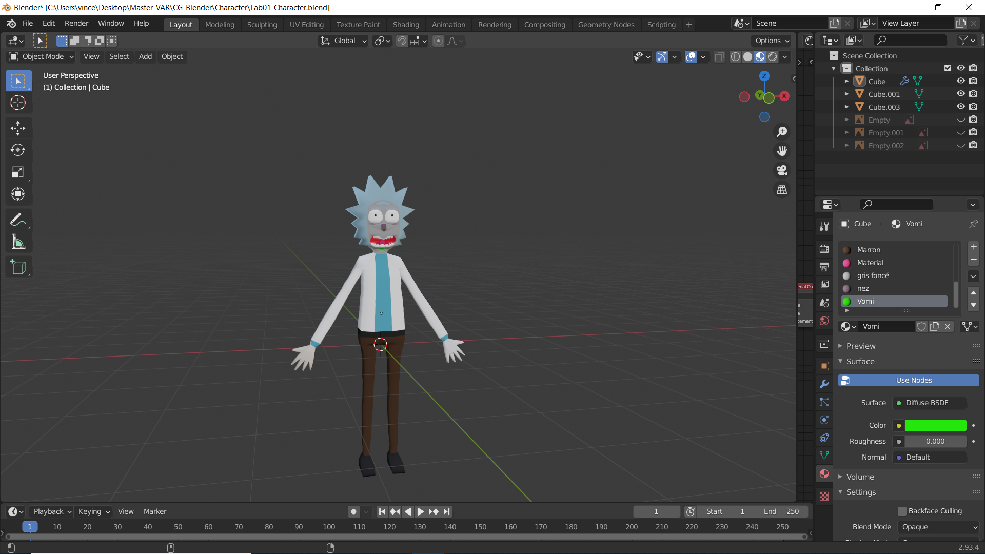 My Character
