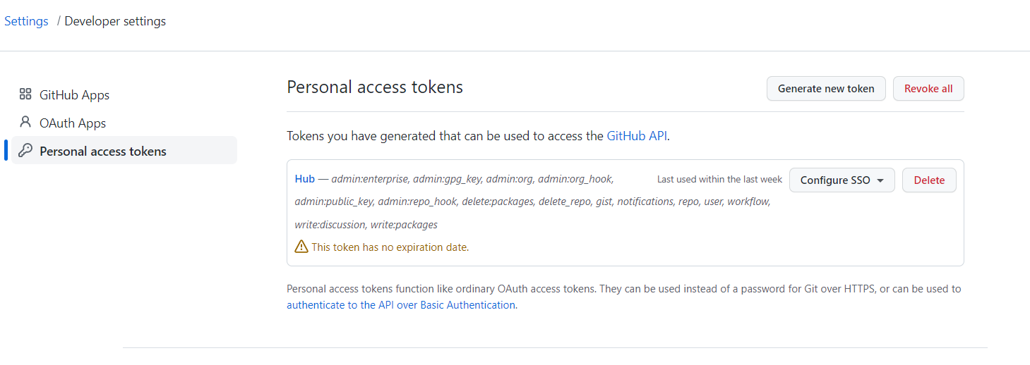 personal-access-token