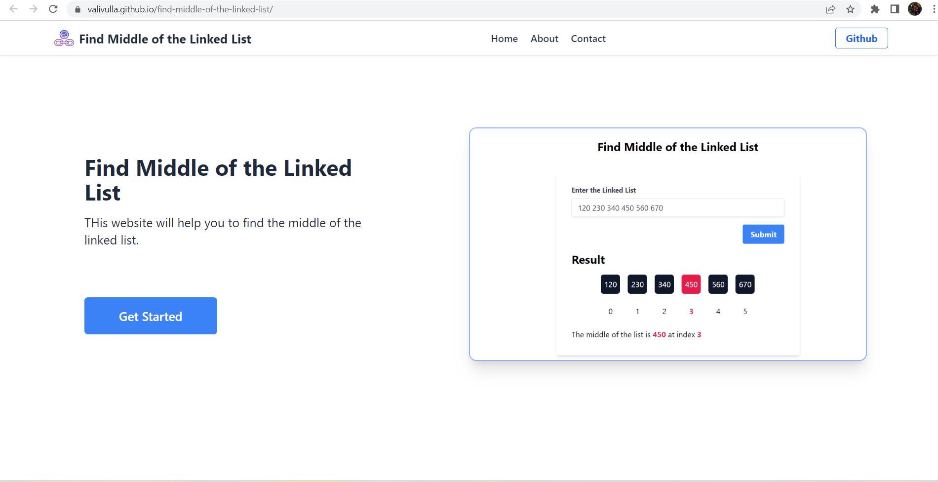GitHub - Valivulla/find-middle-of-the-linked-list