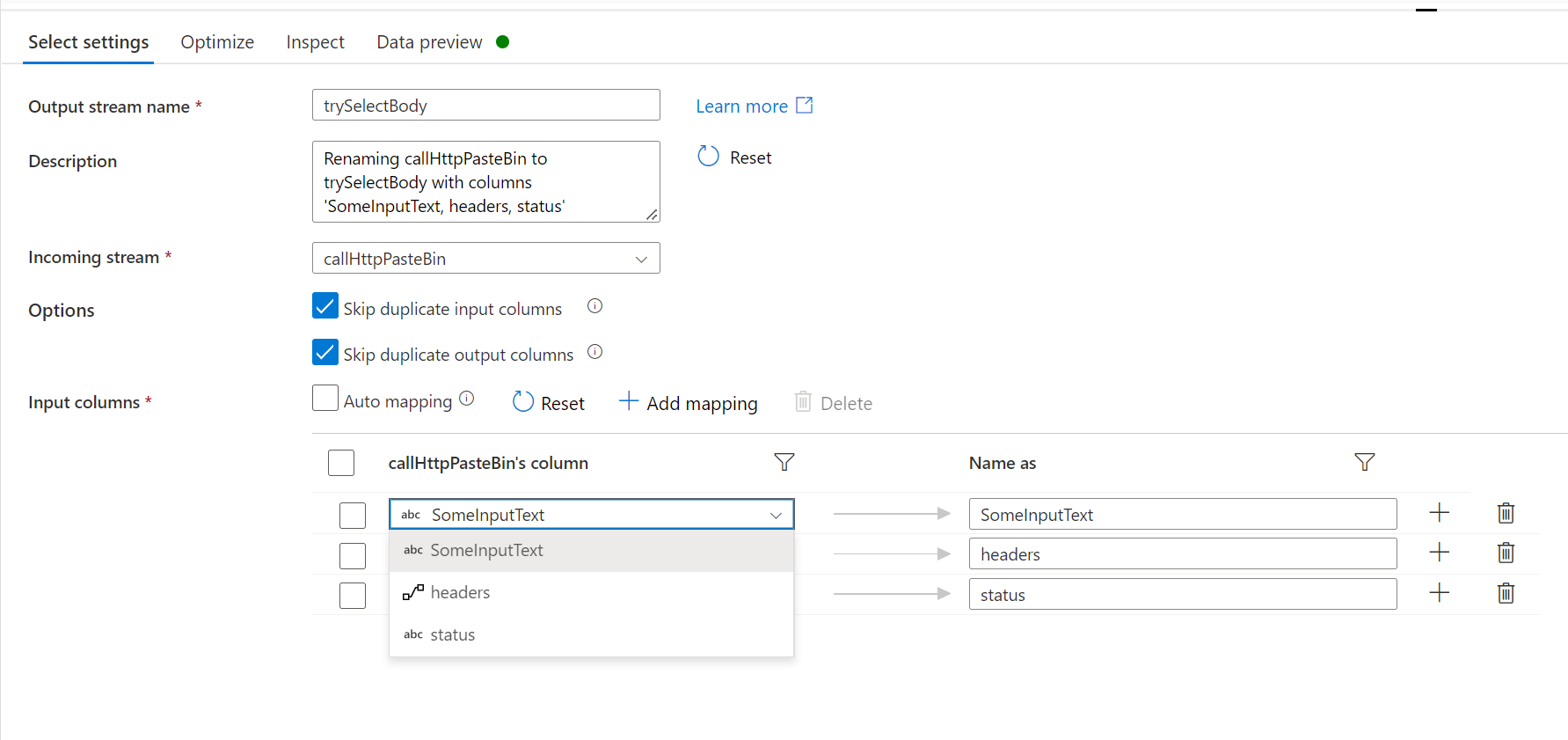 Github kevin george ul adf dataflow http post test poc to