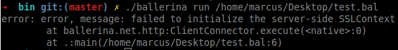 ssl context issue