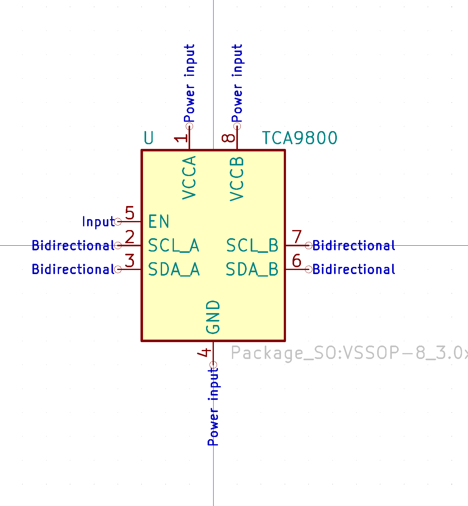 Added TI TCA980x I2C buffer / translators (!1538) · Merge requests · KiCad / KiCad Libraries