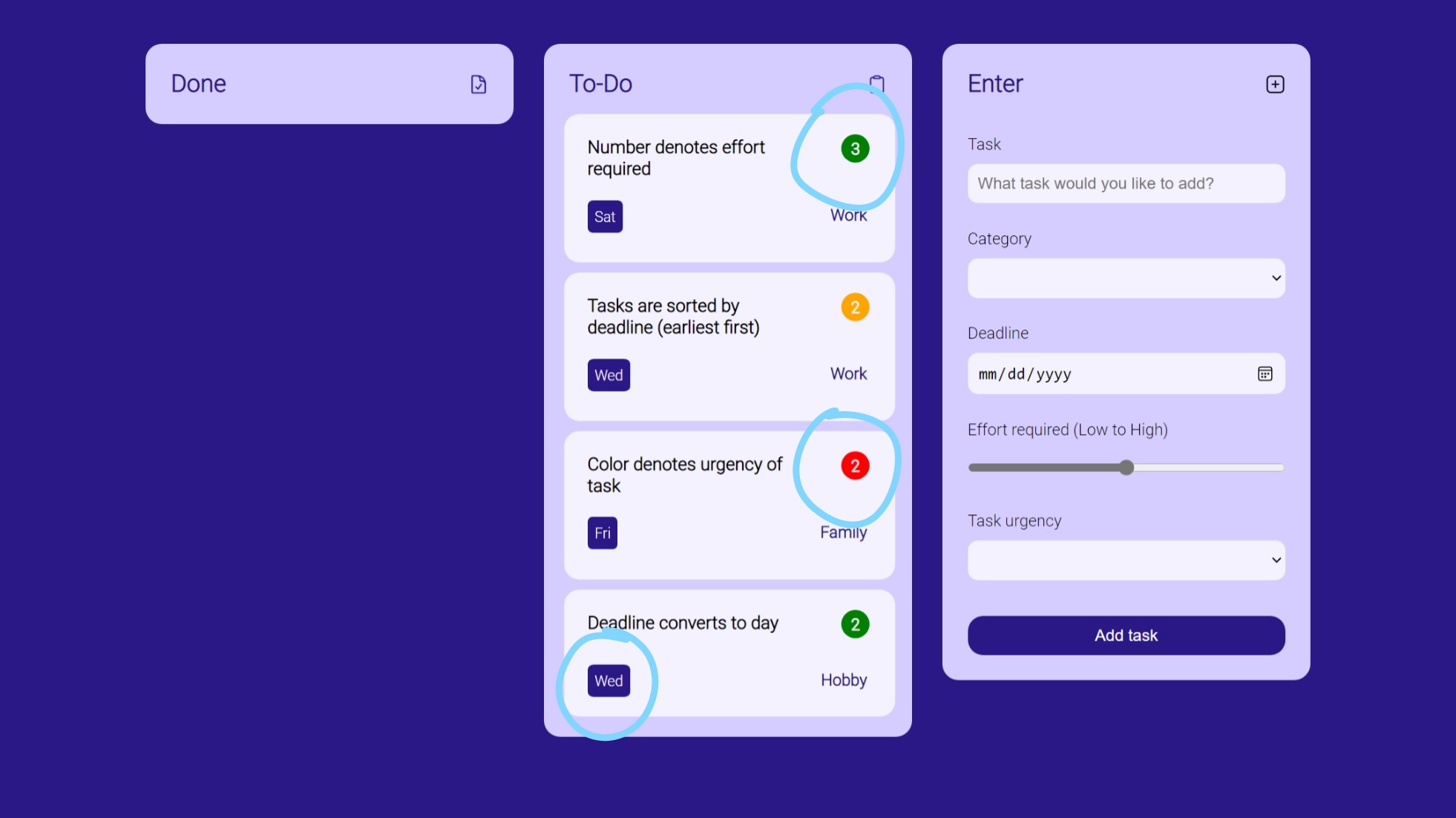 GitHub - ayanergy/ToDoList: Active and completed to-do lists using ...