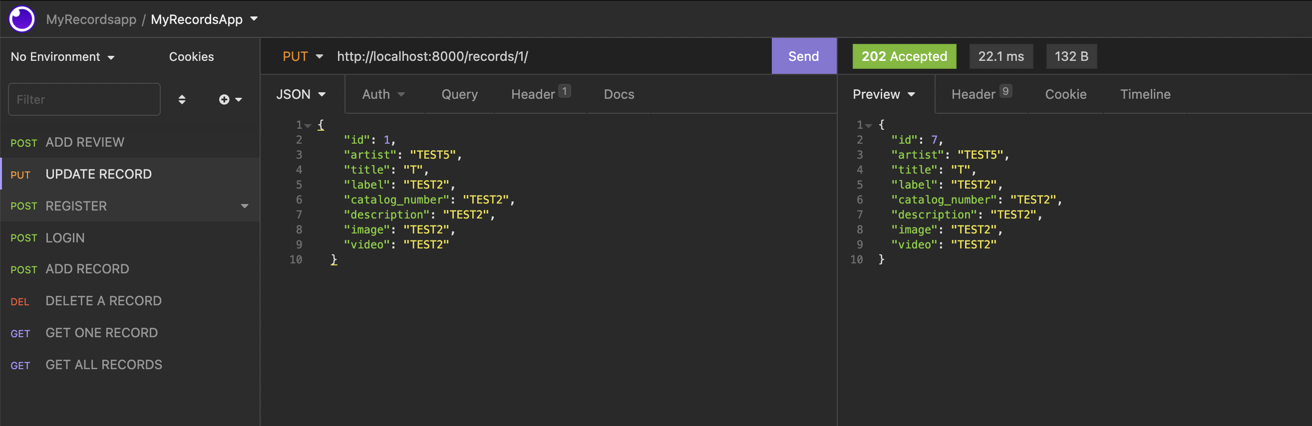 GitHub - EdSteer/SEI-PROJECT-4: MyRecords full stack app