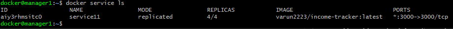 service status