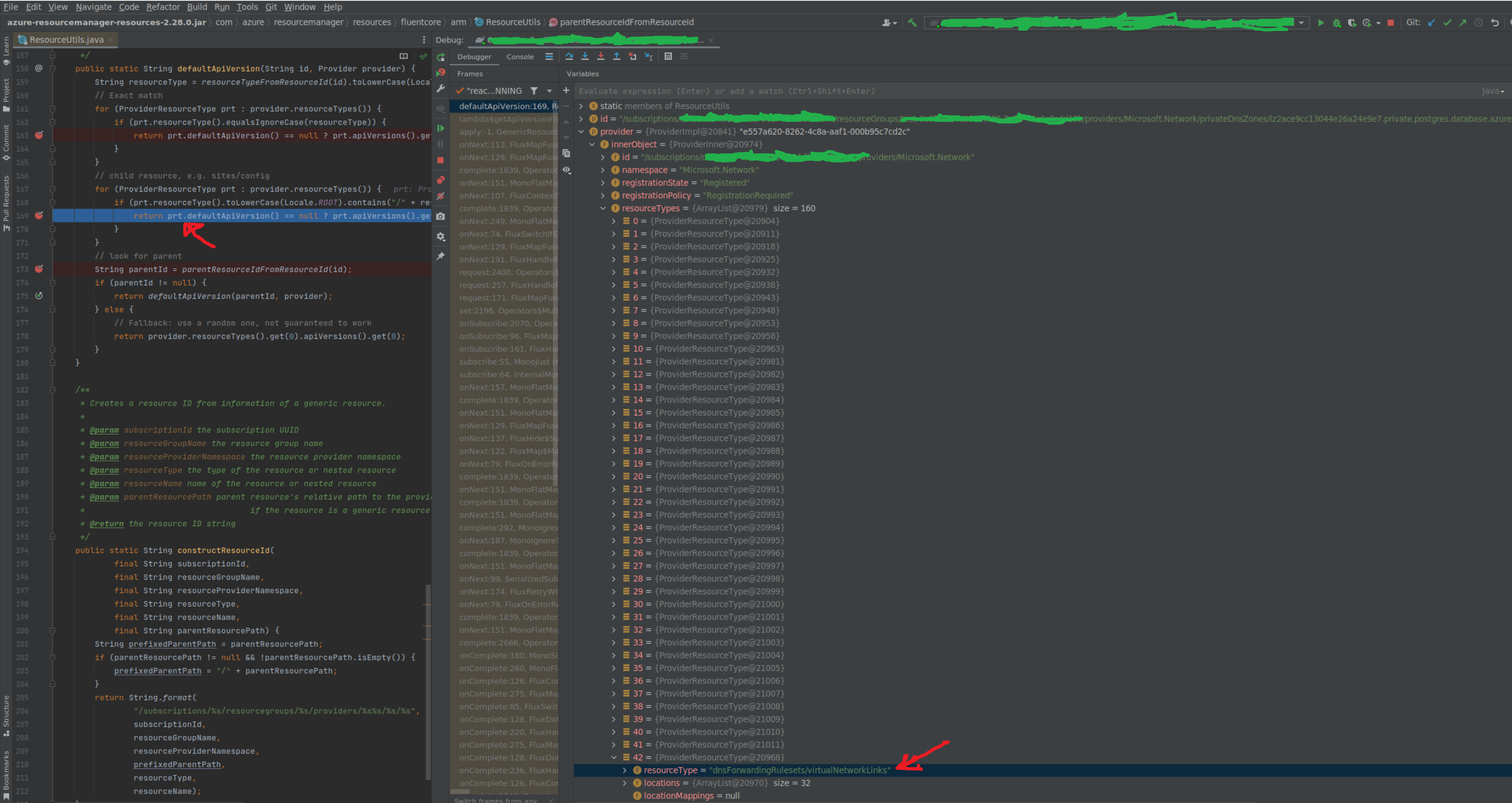 [BUG] Failure while deleting resource with the following type