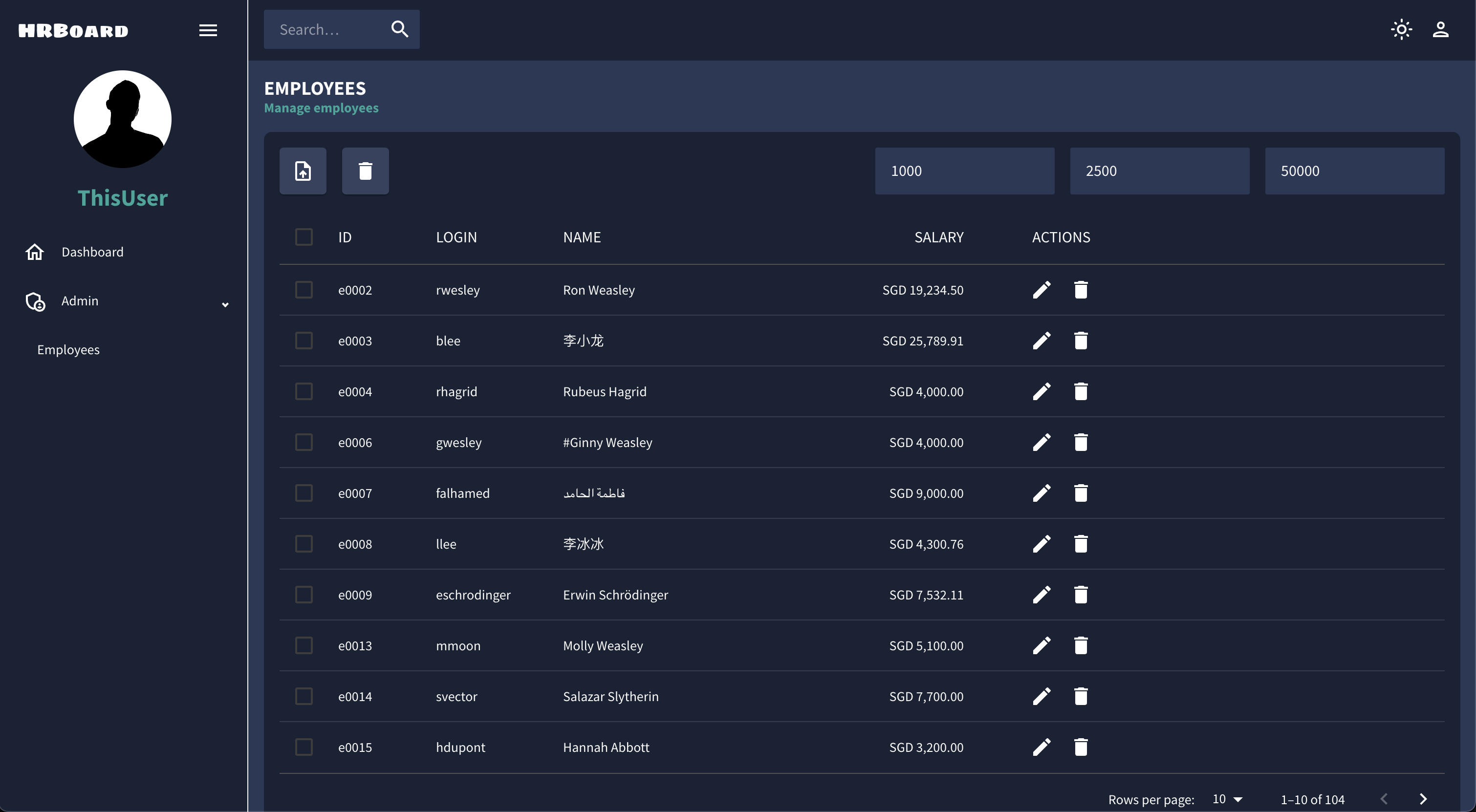Github djpajares employee dashboard this is the next js front end