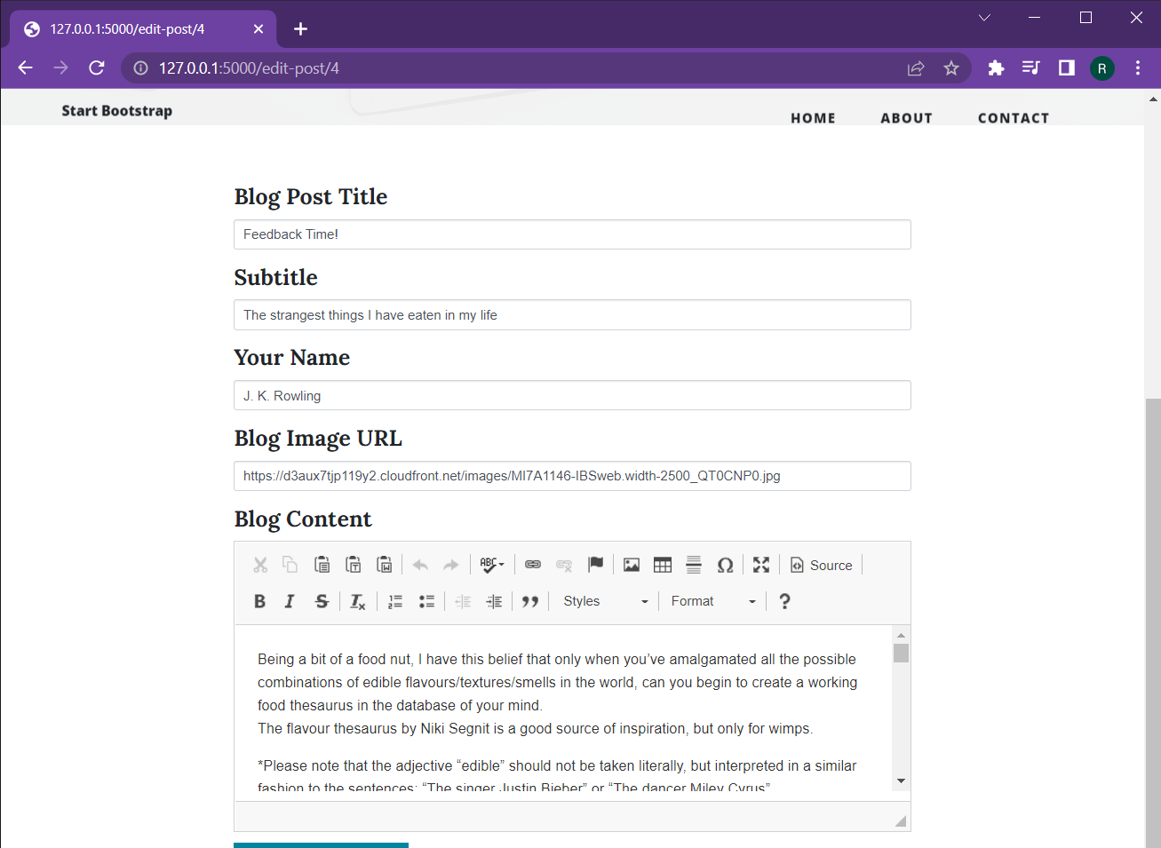 GitHub - RahulKannaAV/Blog_with_edit_features: Blog with flexible ...