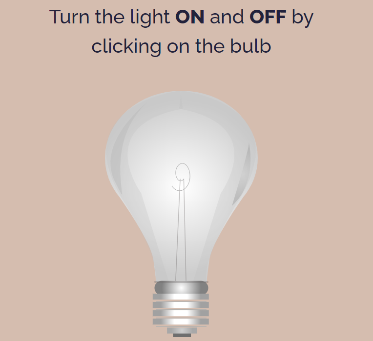 GitHub - TamVik/Light-bulb: Funky neon green light bulb with Javascript