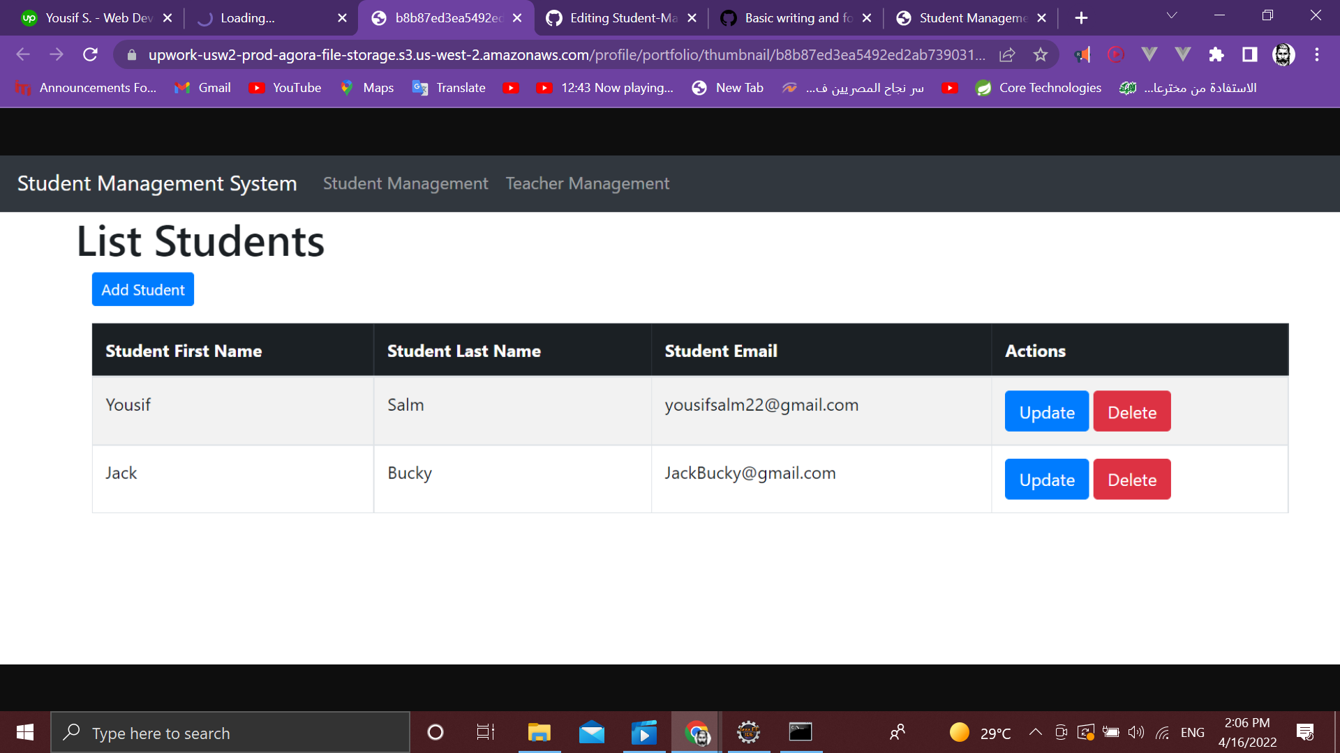 GitHub - Yousif022/Student-Management-System-App