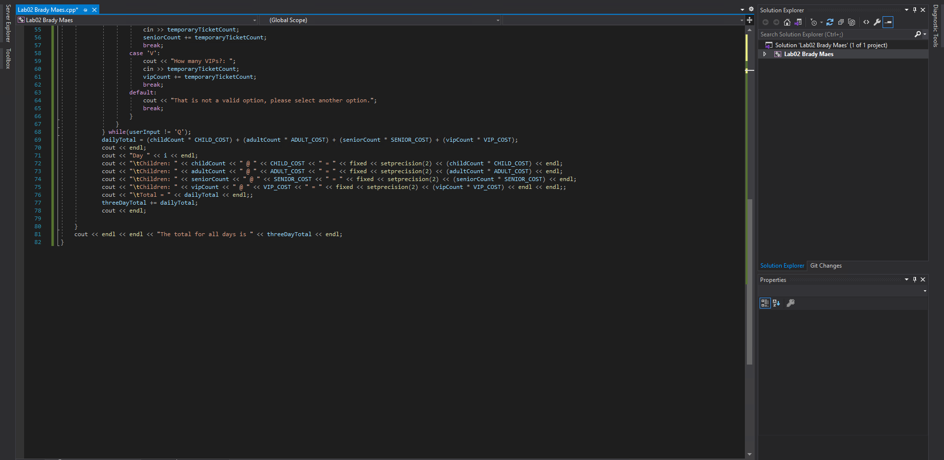 GitHub - BradyMaes1/Lab02-Brady-Maes · GitHub