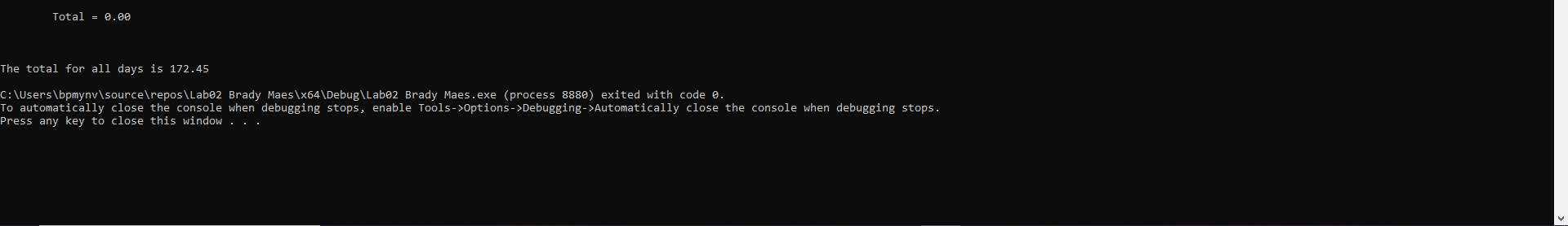 GitHub - BradyMaes1/Lab02-Brady-Maes