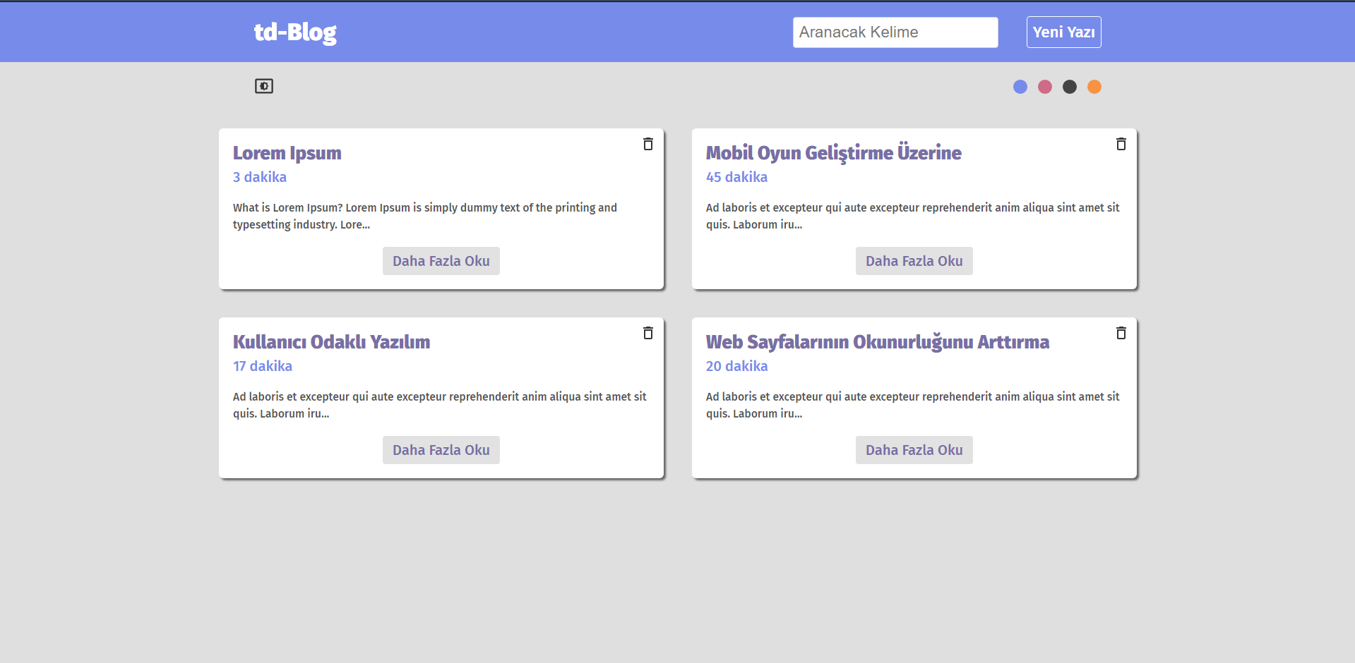 GitHub - tayfundagci/blog-app: Blog App with React and Firebase