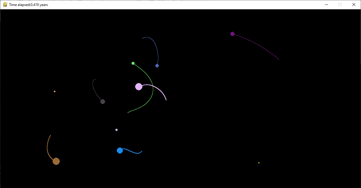 GitHub - Chirkh/Gravity-simulation: This is a simulation of gravity ...