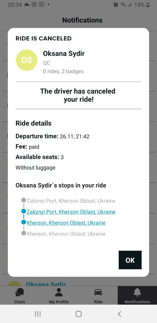 [Ride is Canceled] 'Ride is Canceled' Ui doesn't correspond to the mock ...