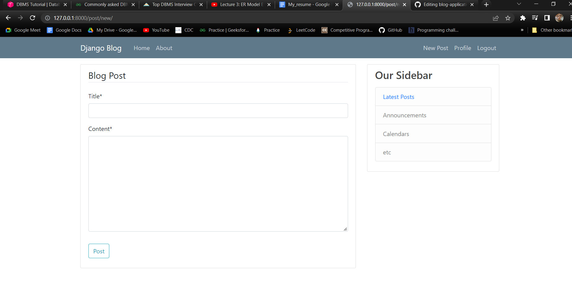 Github Satshiv7983 Blog Application Using Django Blog Application Github Satshiv7983 Blog Application Using Django Blog Application