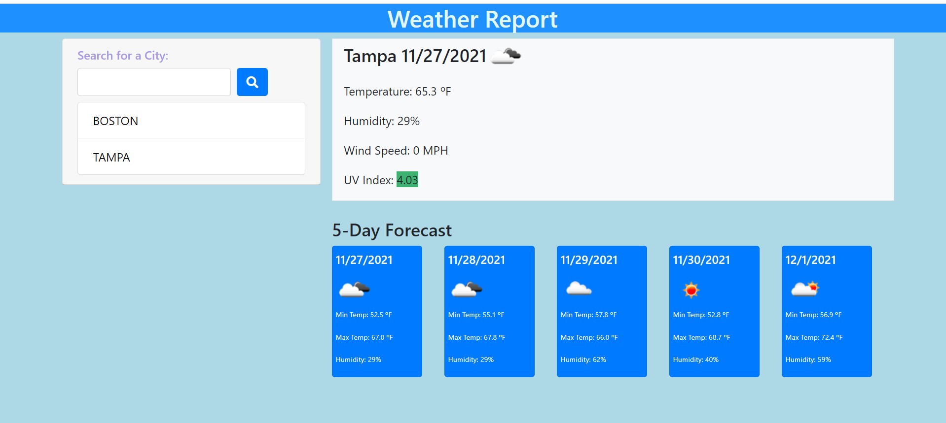 GitHub - varis1993/Weather-Report · GitHub