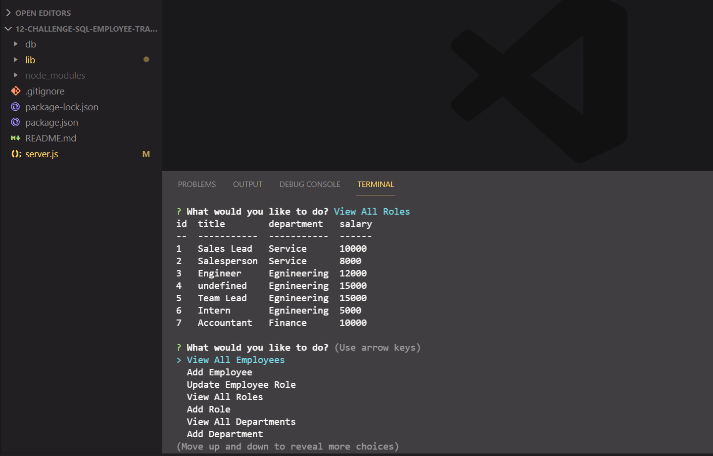 GitHub - Ajmaljalal/node-sql-employee-management: A node/express cli ...