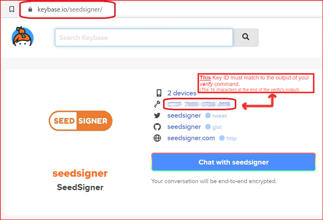 SS - Keybase Website PubKey Visual Matching1