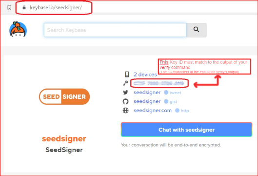 SS - Keybase Website PubKey visual matching1 -50pct