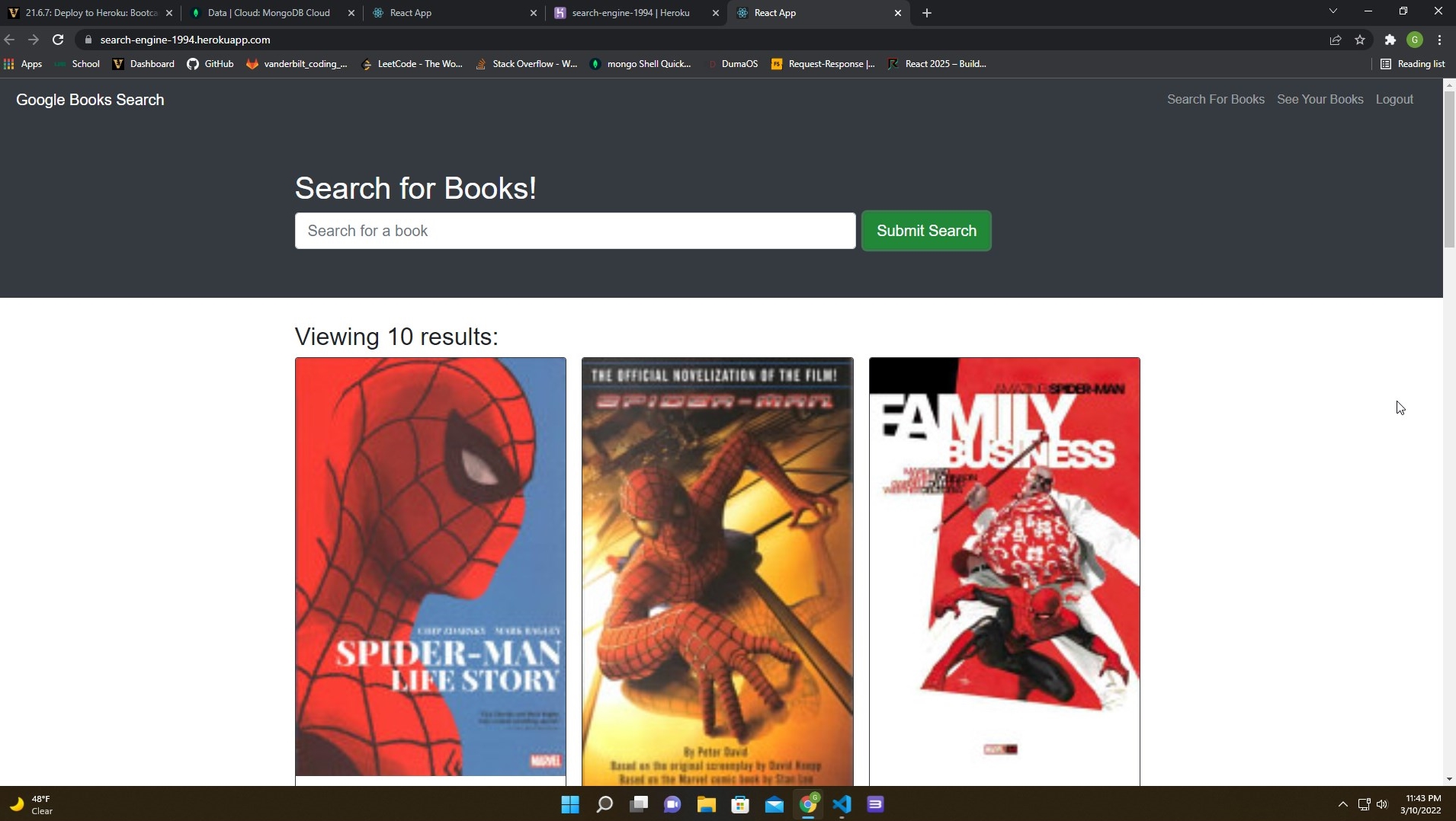 GitHub gregorychristiansen/booksearchengine