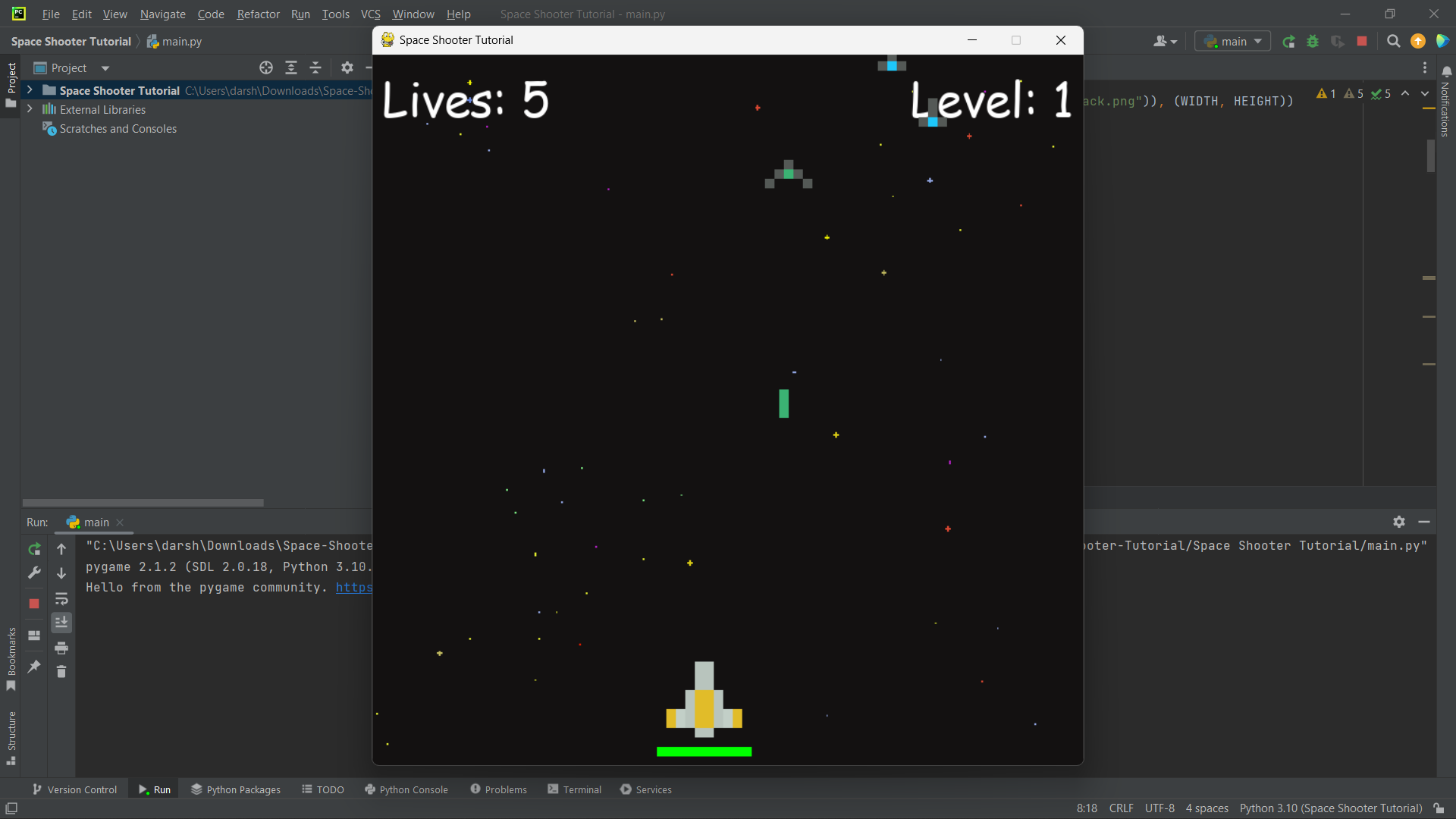 GitHub - Darshan122/Space-Game-using-Python