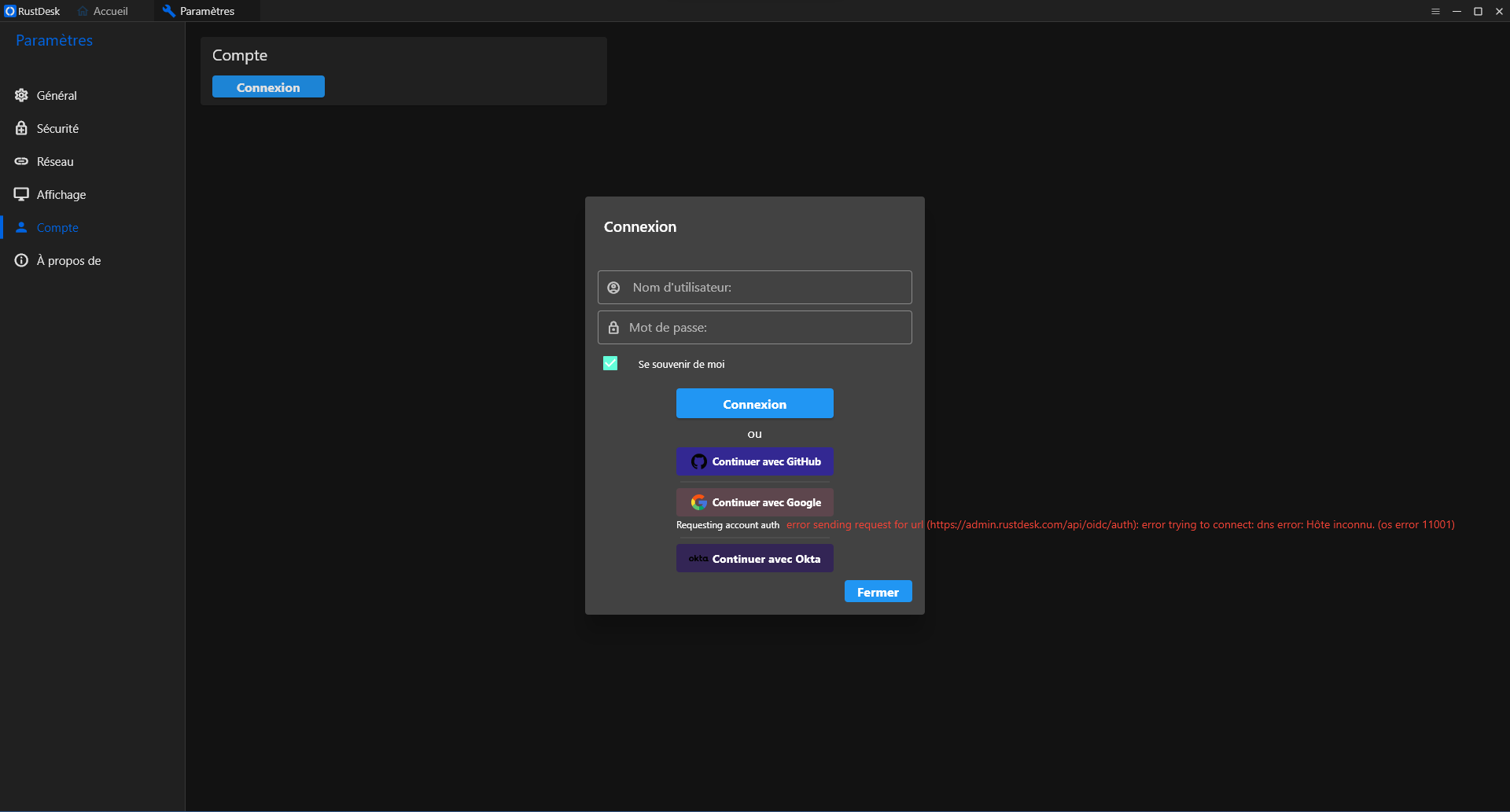[Bug] Connection problem with Github/Google/Okta · Issue #3111 ...
