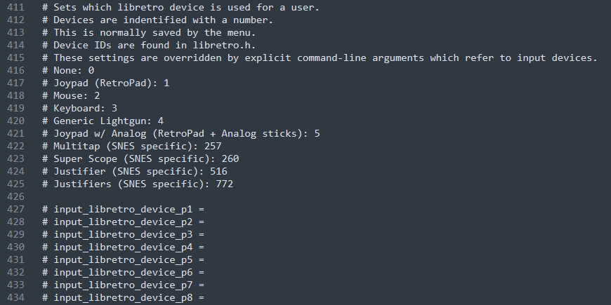 File retroarch.cfg changes · Issue #734 · EmuELEC/EmuELEC · GitHub