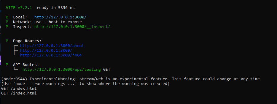API Routes Sometimes Don't Work On New Versions Of SolidStart