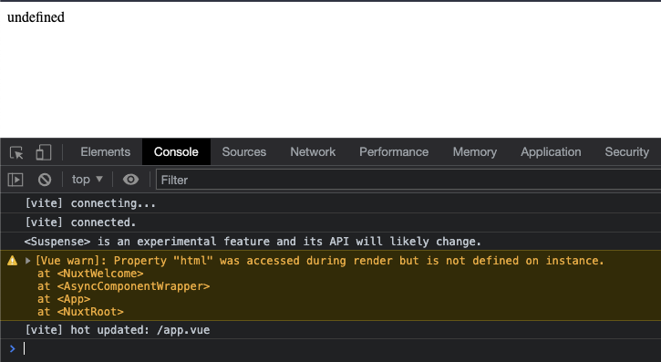 Issue when starting a new Nuxt 3 project · Issue #11898 · nuxt/nuxt ...