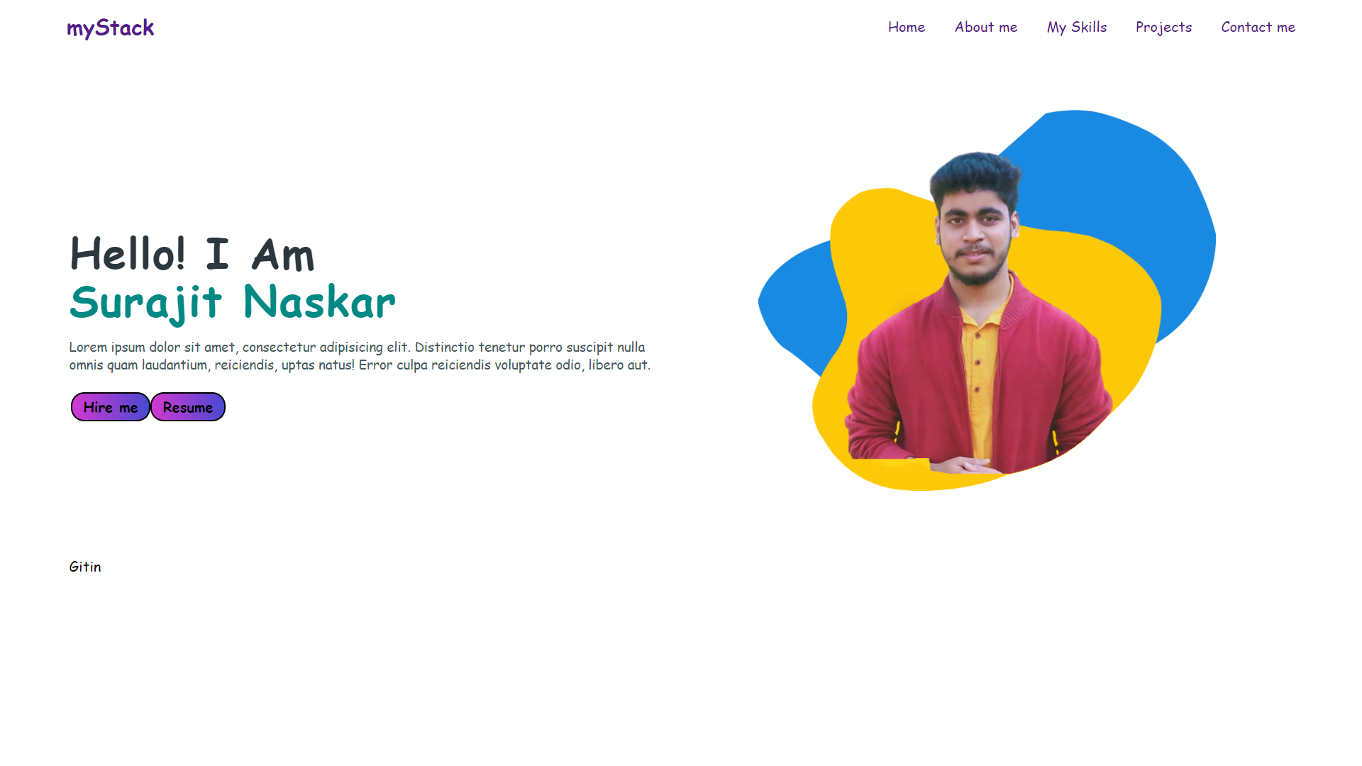 GitHub - surajit3/Portfolio: This is my portfolio website