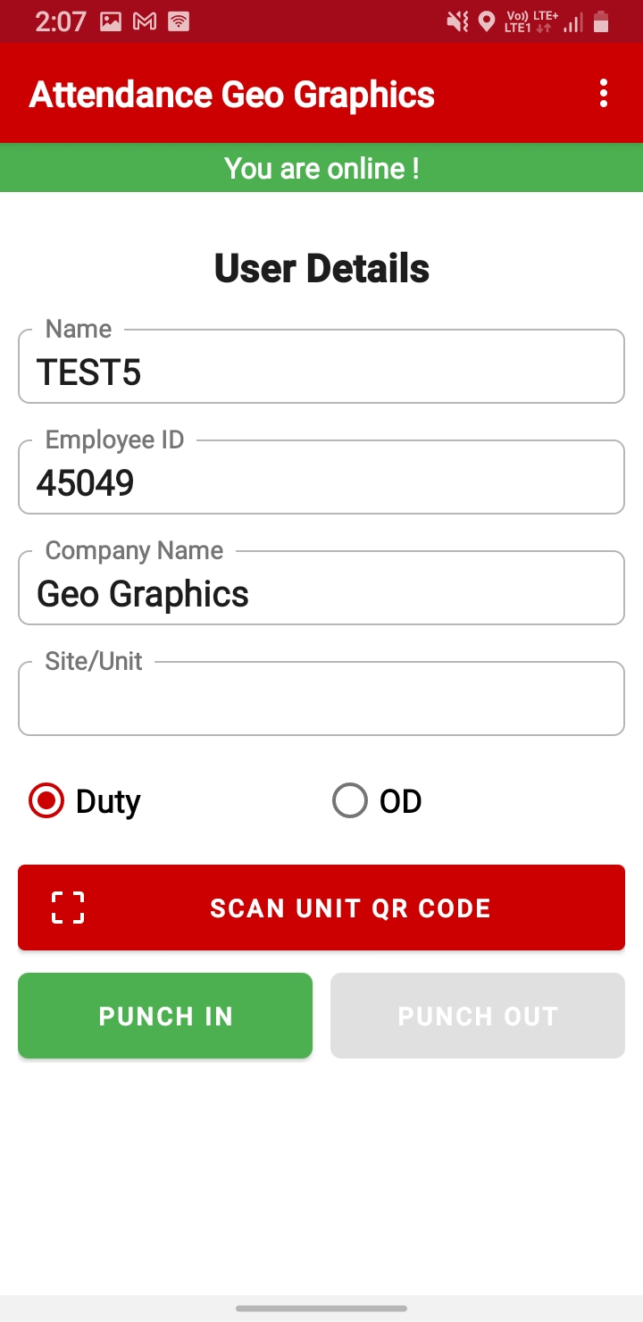 Github Akhand8612 Employee Attendance App