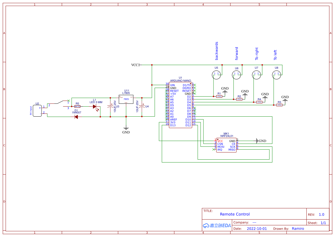 Rc Controller Sche GitHub - RamaEche/RC-car