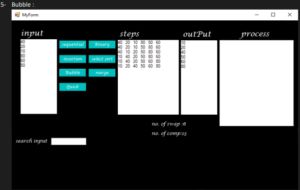 Automatic Algorithm Selection Gui GitHub - AliJawad93/algorthim-codes: this program desktop GUI has 7 ...