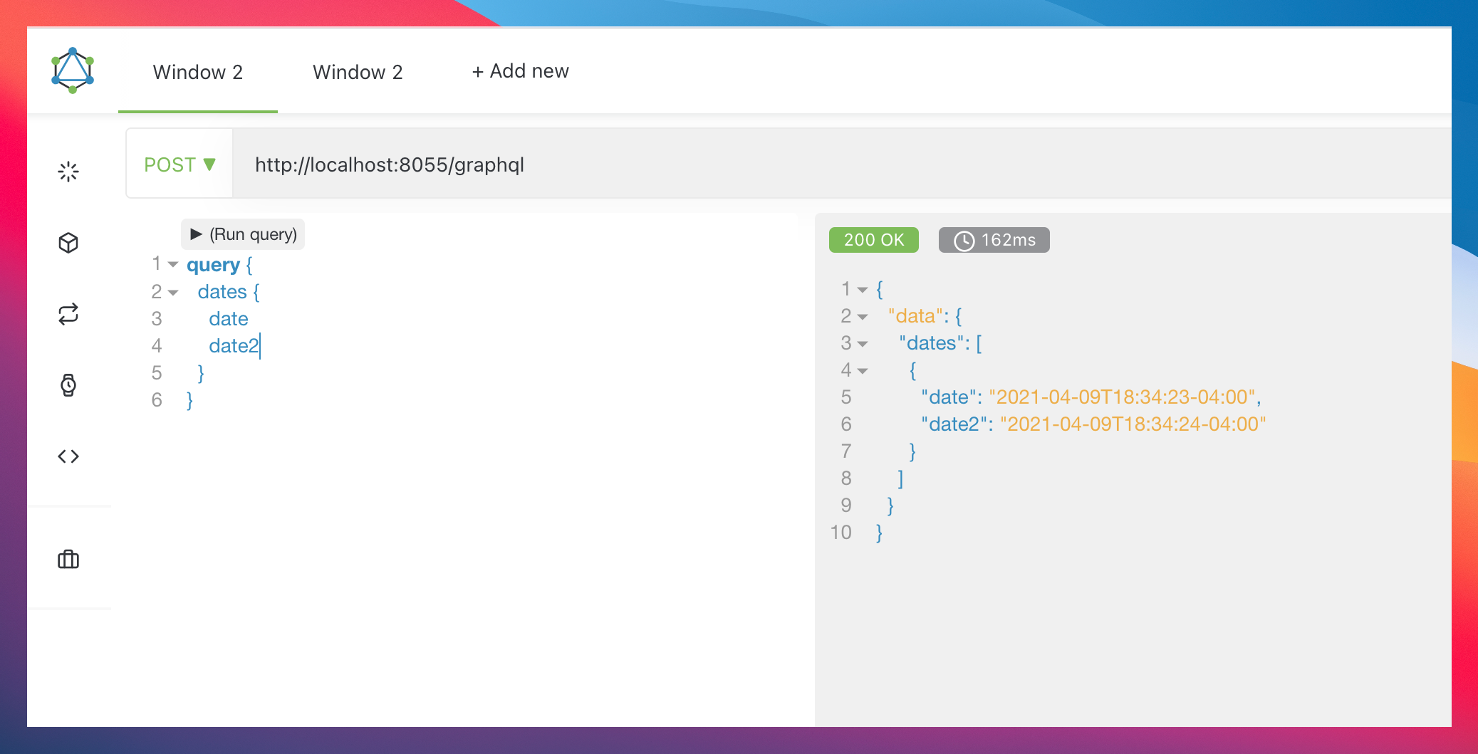 GraphQL error on date - Field error: value is not an instance of Date ...
