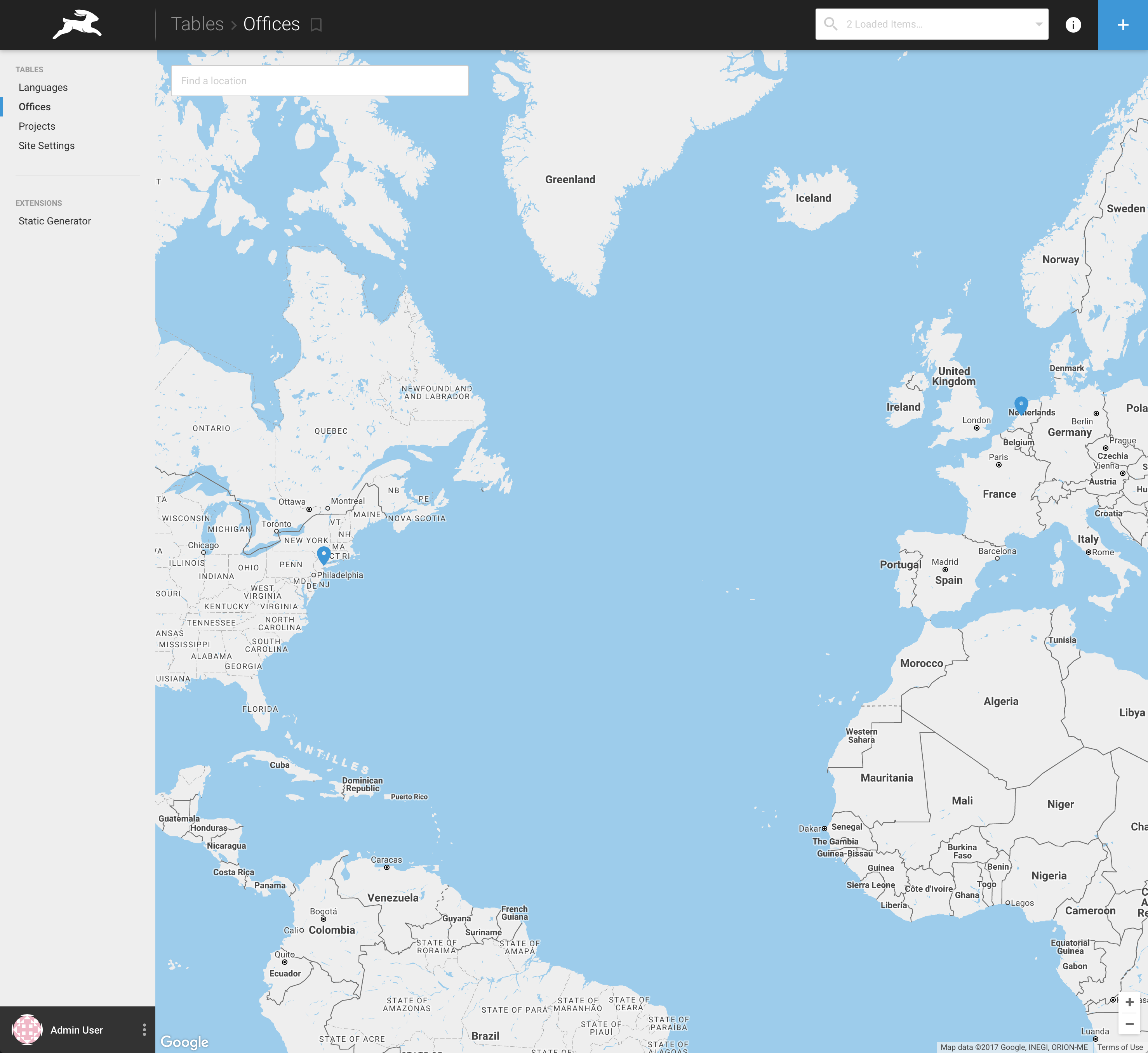 Map view defaults to wrong location · Issue #1889 · directus/directus ...