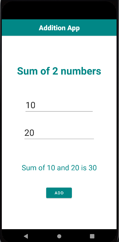 GitHub - iCaran/AdditionApplication: android app to add two numbers