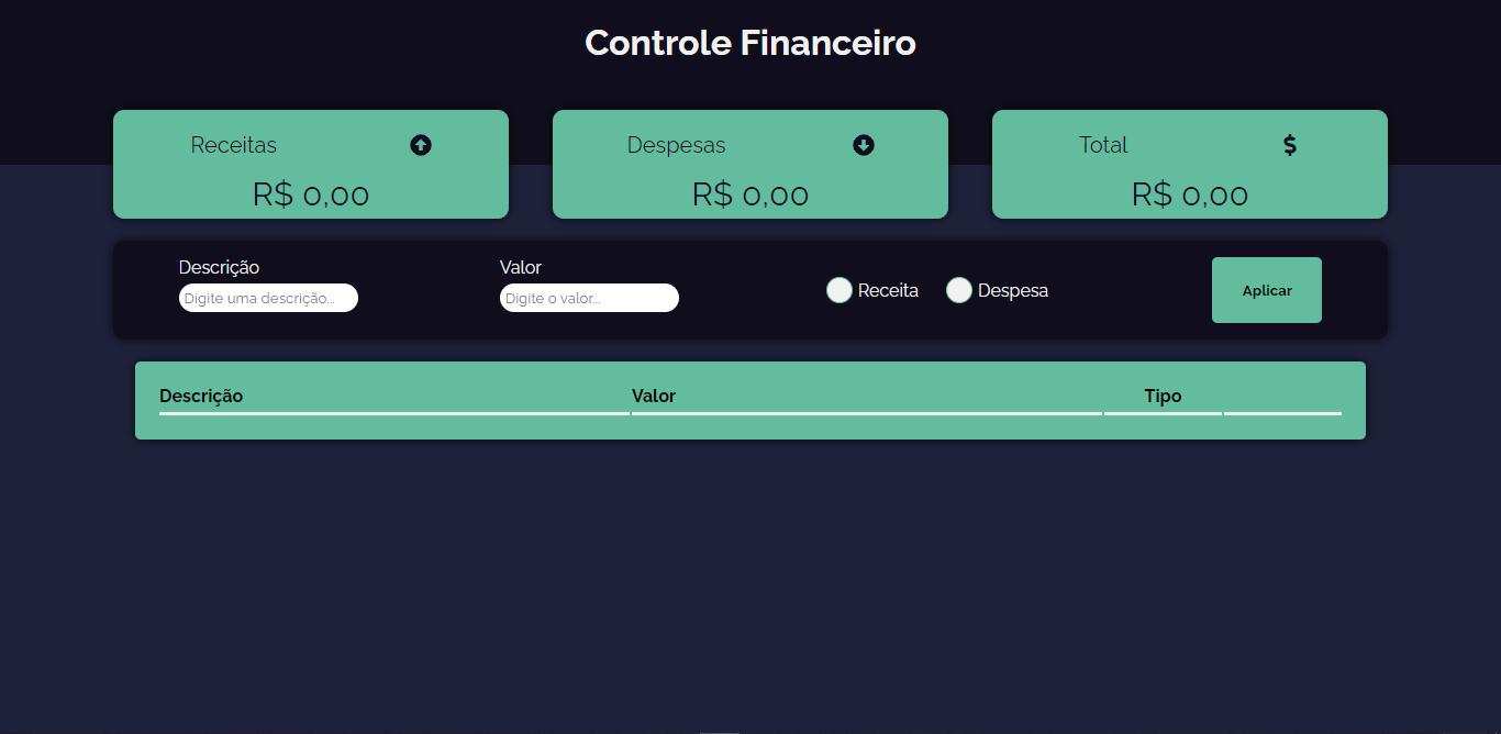 GitHub - GaaraSan01/appFinance: Esse projeto foi desenvolvido para ...