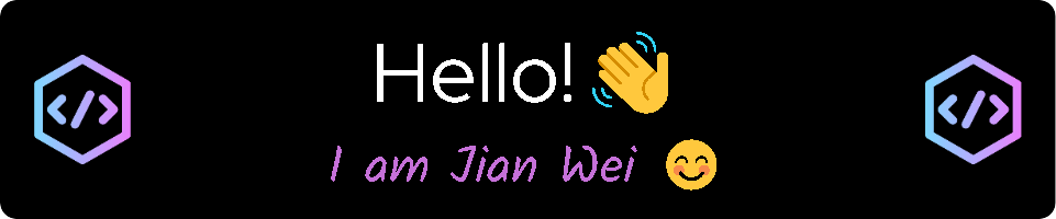 jianweiiii (Lim Jian Wei) · GitHub